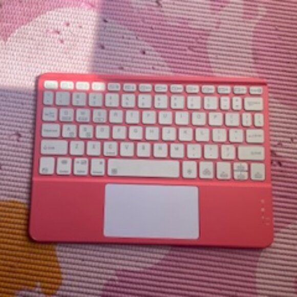 Other - 💖 Clickin’ Cute: Pink Glow-Up Keyboard w/ Touchpad Magic! 💻✨